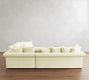 Windsor Slipcovered 3-Piece Wedge Sectional (134")