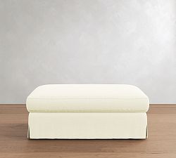 Windsor Slipcovered Modular Sectional Ottoman