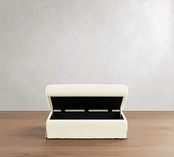 Windsor Slipcovered Modular Sectional Ottoman