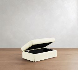 Windsor Slipcovered Modular Sectional Ottoman