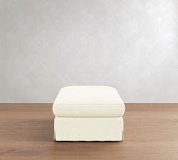 Windsor Slipcovered Modular Sectional Ottoman