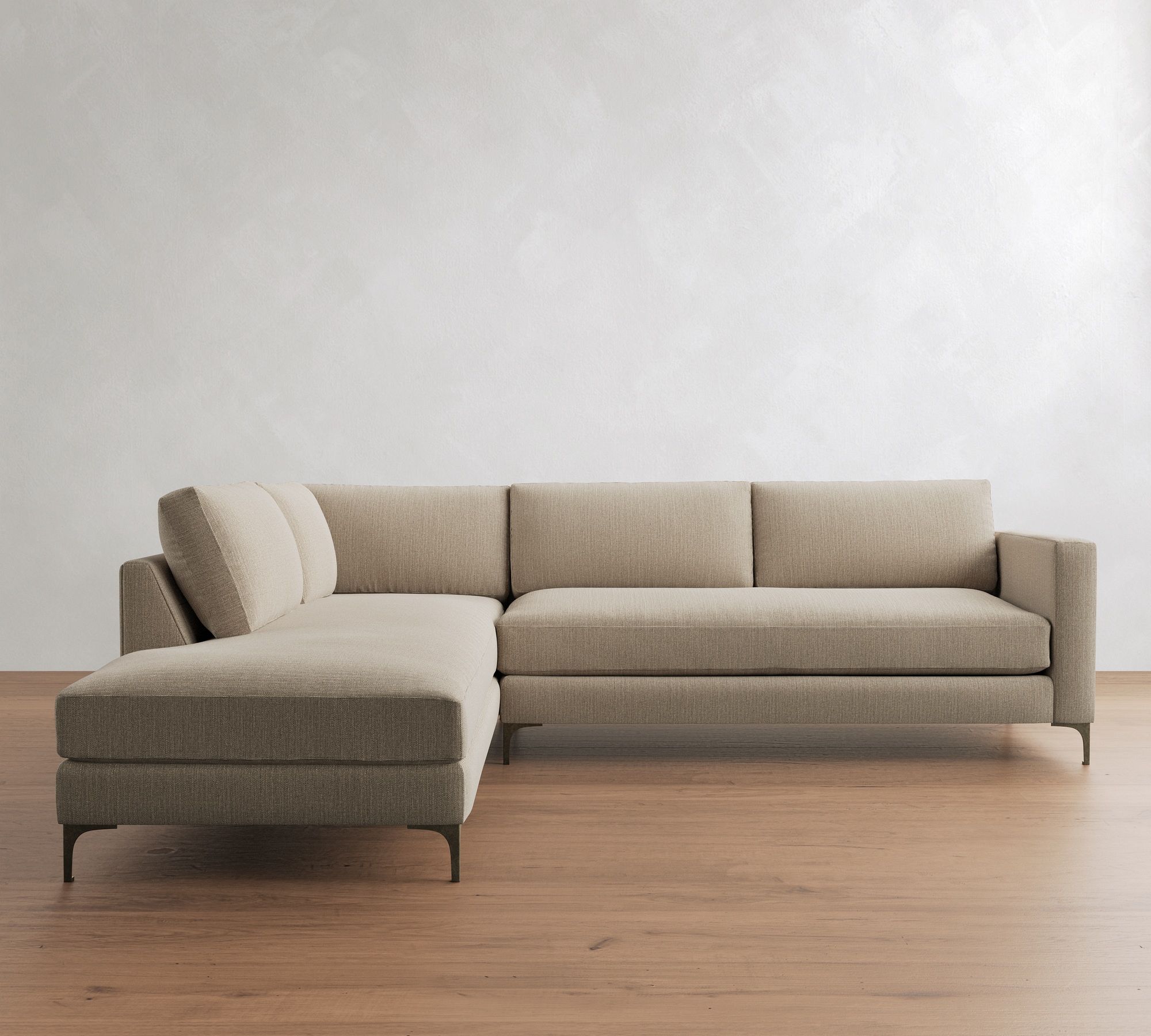 Jake Return Bumper Sectional (106"-110") - thumbnail 6