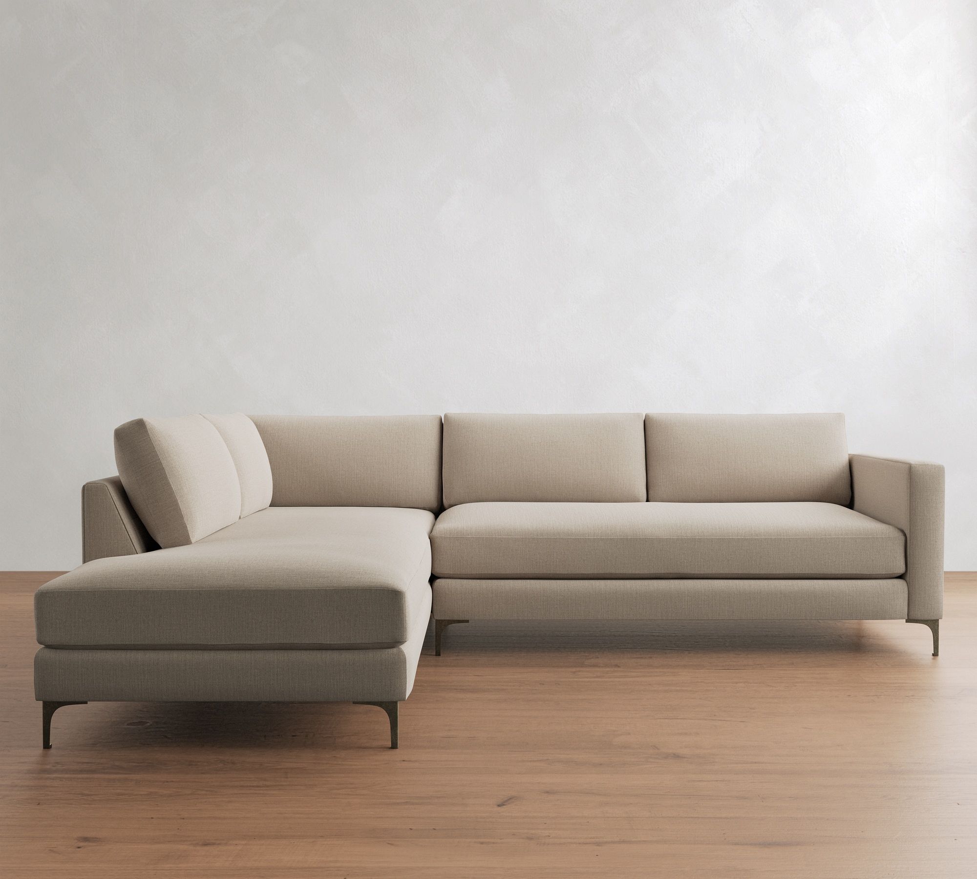 Jake Return Bumper Sectional (106"-110") - thumbnail 7