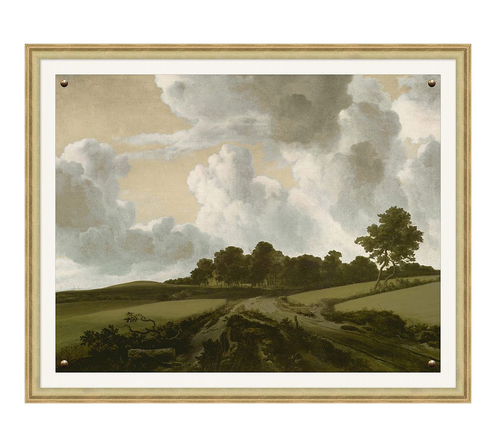 European Hills Framed Print by Pottery Barn