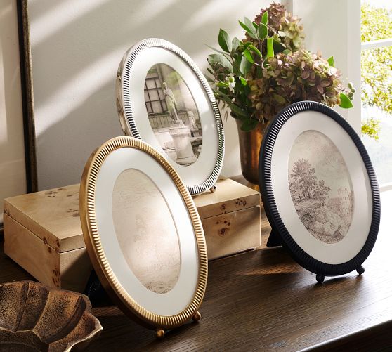Maeve Thin Metal Oval Frames
