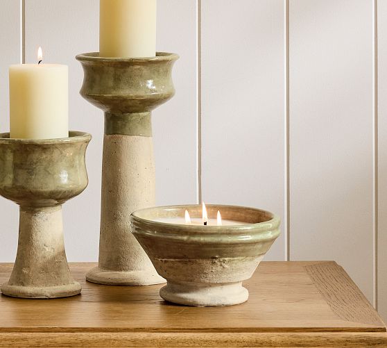French Glaze Candle - Garden Vine + Clary Sage