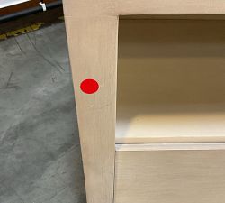 Open Box: Cayman Nightstand without Glass Top (27") - Biscotti