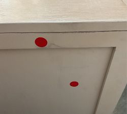 Open Box: Cayman Nightstand without Glass Top (27") - Biscotti