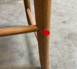 Open Box: Cline Counter Stool (24") - Antique Umber