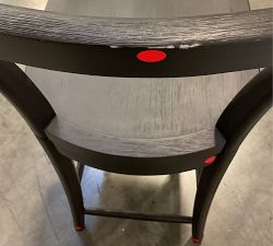 Open Box: Cline Swivel Counter Stool (24") - Charcoal