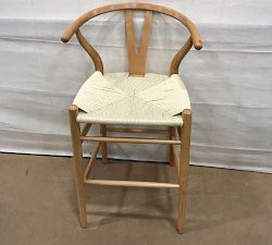 Open Box: Faith Counter Height Stool (26") - Natural Frame/Natural Seat