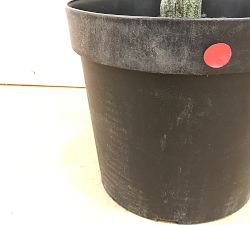 Open Box: Faux Potted Olive Tree (6') - Green
