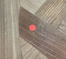 Open Box: Parquet Reclaimed Wood Round Coffee Table (36")