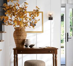 Sylvie Glass Single Sconce (9")
