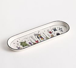 Nightmare Before Christmas Stoneware Cookie Platter