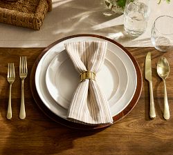 Grayson Stripe Cotton/Linen Napkins - Set of 4