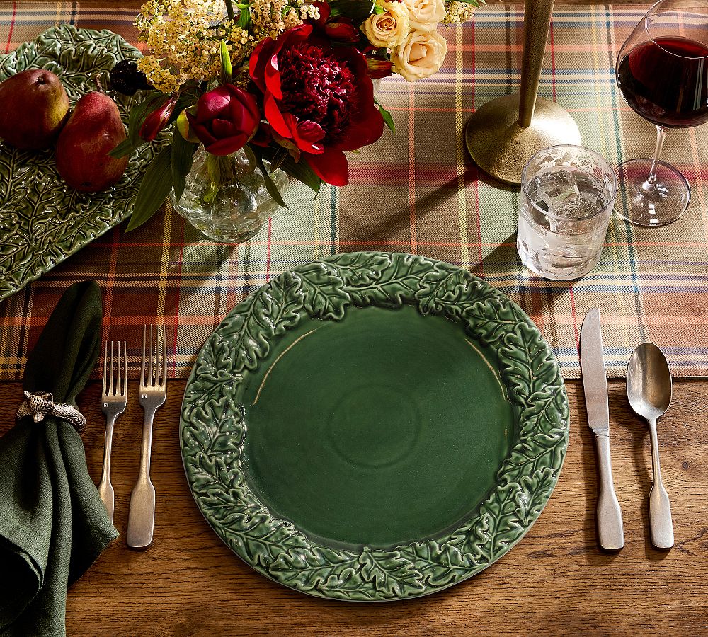 Fantastical Forest Stoneware Charger Plates - Set of 4 by Pottery Barn