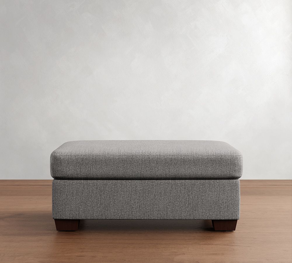 York Ottoman and a Half by Pottery Barn