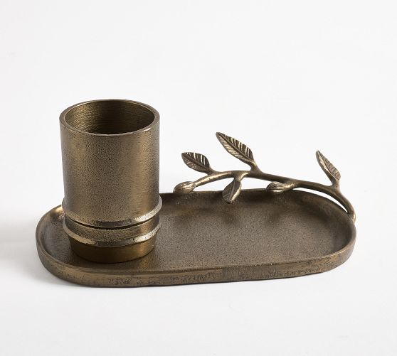 Botanical Pencil Cup & Tray Set