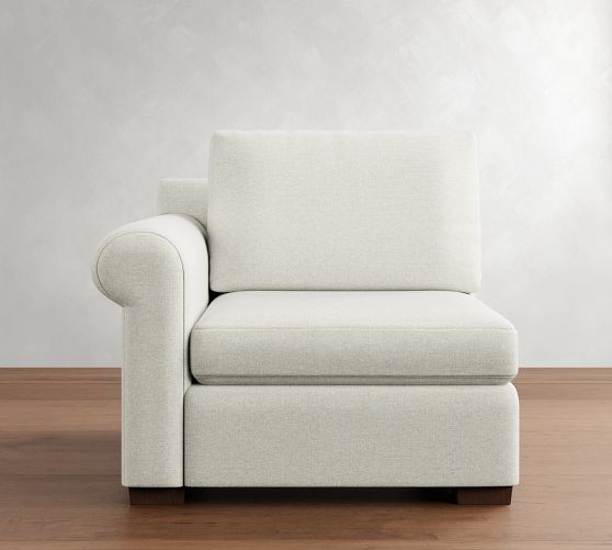 Build Your Own Shasta Roll Arm Sectional by Pottery Barn