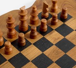 Live Edge Chess Set