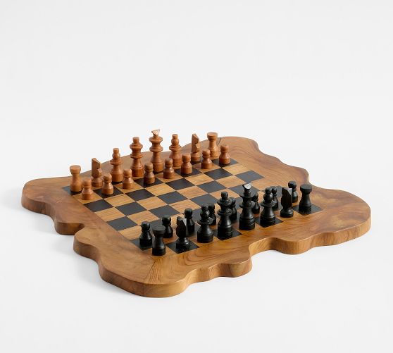 Live Edge Chess Set