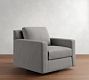 York Square Arm Swivel Chair