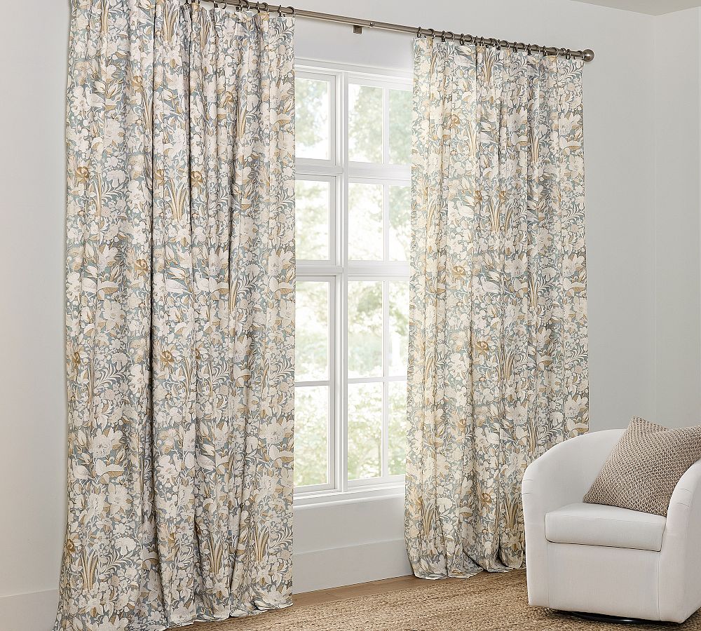 Mia Print Blackout Curtain by Pottery Barn