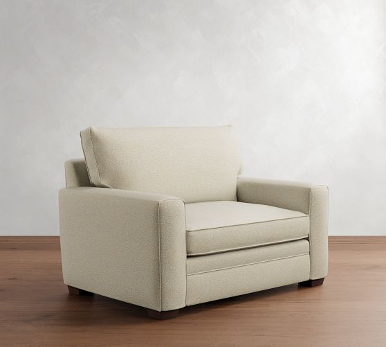 Pearce Square Arm Chair and a Half by Pottery Barn