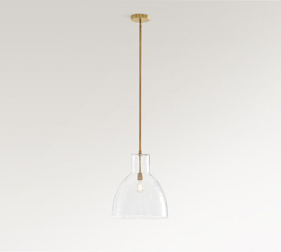 Bridget Recycled Glass Pendant (8"-17") by Pottery Barn