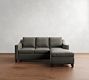 Cameron Slope Arm Reversible Chaise Sleeper Sectional (87")