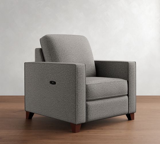 Cameron Square Arm Power Recliner by Pottery Barn