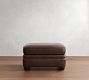 Chesterfield Leather Ottoman (31"&ndash;38")