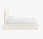 Hampton Upholstered Crowned Bed