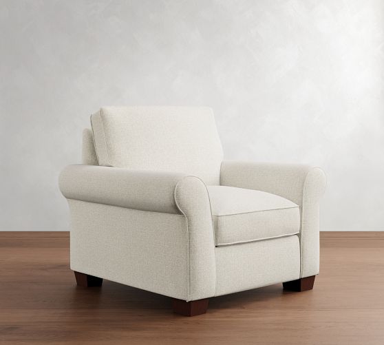 PB Comfort Roll Arm Recliner by Pottery Barn