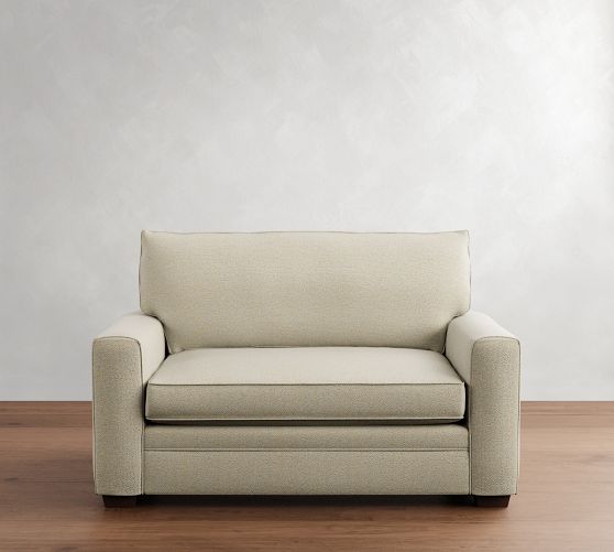 Pearce Square Arm Twin Sleeper Sofa (58") by Pottery Barn