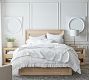 Belgian Flax Linen Fringe Ruffle Duvet Cover