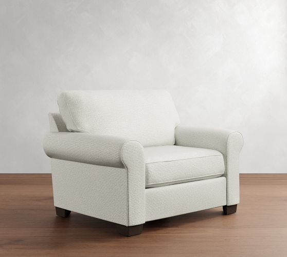 Buchanan Roll Arm Chair and a Half by Pottery Barn
