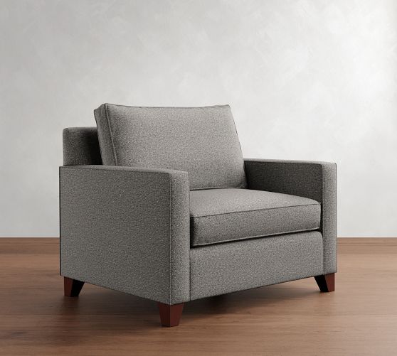 Cameron Square Arm Chair and a Half by Pottery Barn