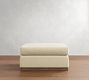 Carmel Slim Arm Wood Base Sectional Ottoman