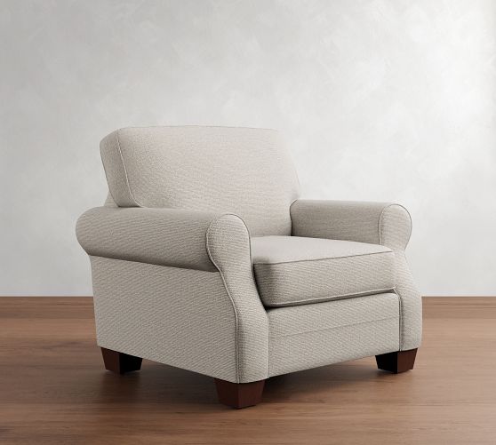 Fremont Roll Arm Chair by Pottery Barn