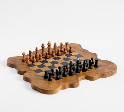 Live Edge Chess Set