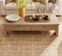 Modern Farmhouse Rectangular Coffee Table (64")