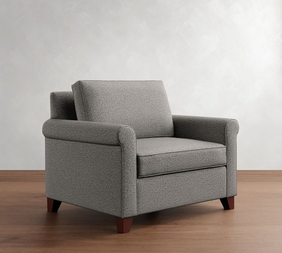 Cameron Roll Arm Chair and a Half by Pottery Barn