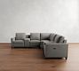 Cameron Square Arm Power Reclining L-Shaped Sectional (109"&ndash;123")