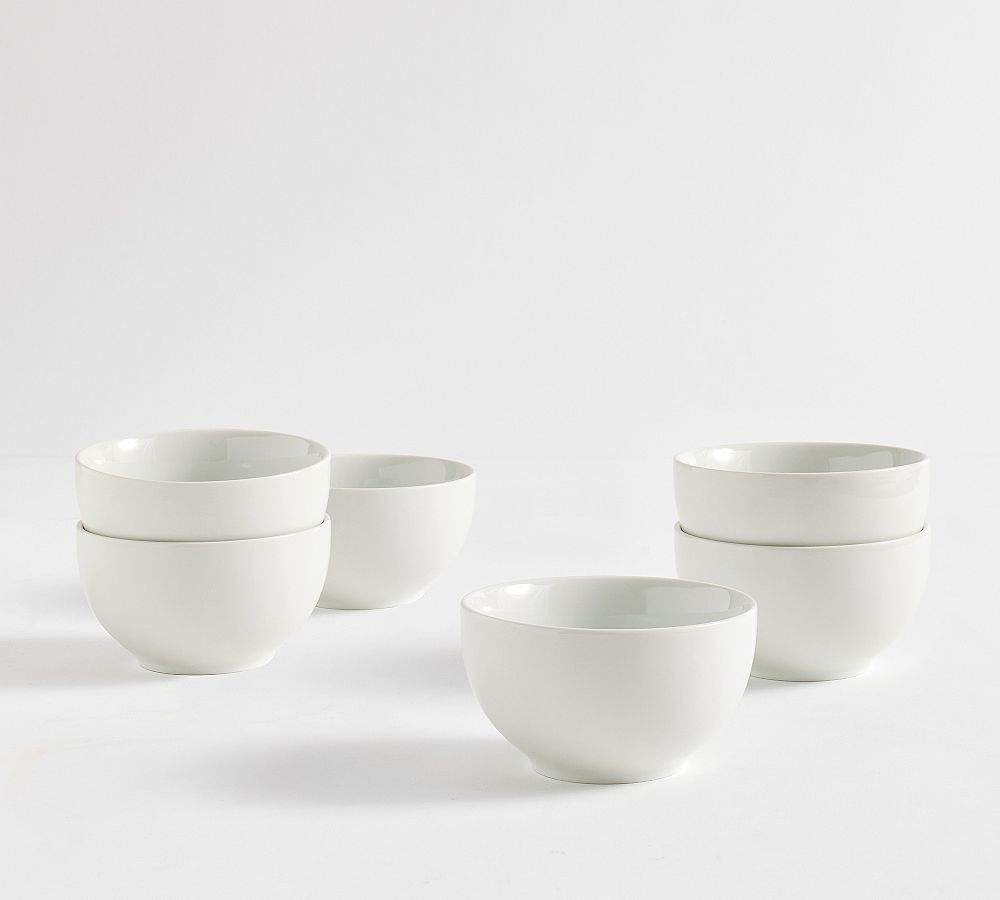 Caterer's Box Porcelain Dip Bowls - Set of 6 by Pottery Barn
