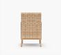 Huntington Wicker Roll-Arm Outdoor Dining Chair