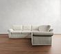 Pearce Roll Arm Slipcovered 4-Piece L-Shaped Sectional (114")