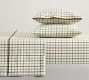 Windowpane Yarn-Dyed Pillowcases - Set of 2