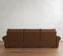 Big Sur Roll Arm Leather Power Reclining Sofa (84"&ndash;116")